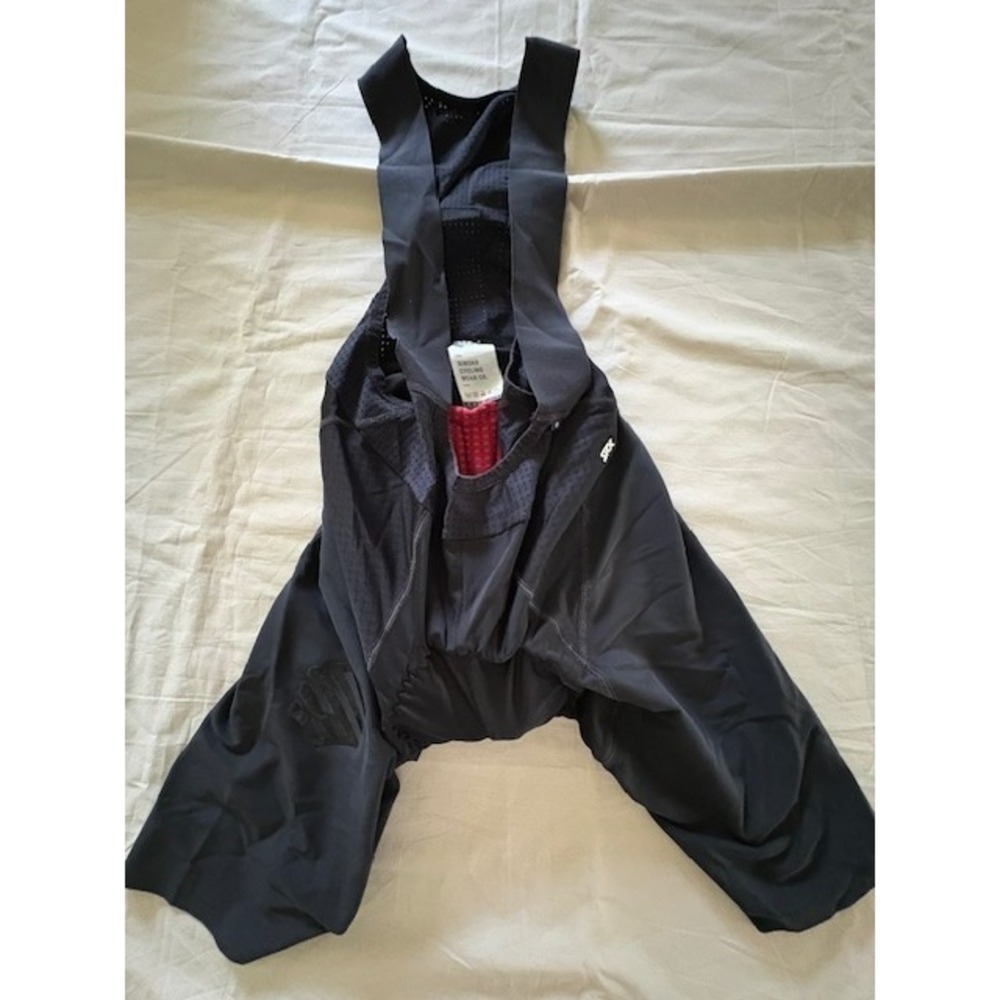 Siroko Mens Cycling Wear Co. Bib Shorts Size S Black Padded Chamois Bike Shorts